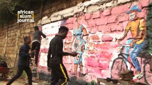 Painting Away Covid-19 in Kibera